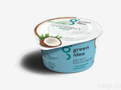 Десерт кокосовый с йогуртовой закваской 140г Green Idea