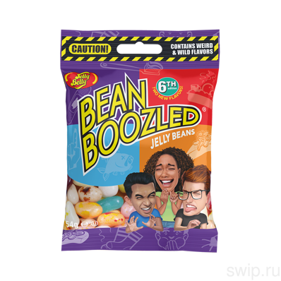 Драже жв. 54г пакет ассорти Bean Boozled 6я версия Jelly Belly