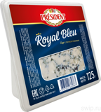 Сыр с голубой плесенью Royal blue Президент 125г 55%