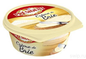 Сыр плавленый «CR?ME DE BRIE» 50% Президент 125г